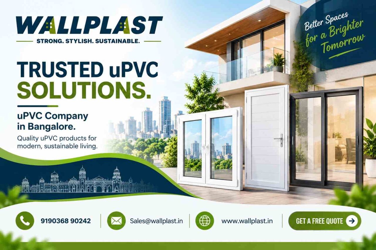 Bangalore, Construction, UPVC Company In Bangalore