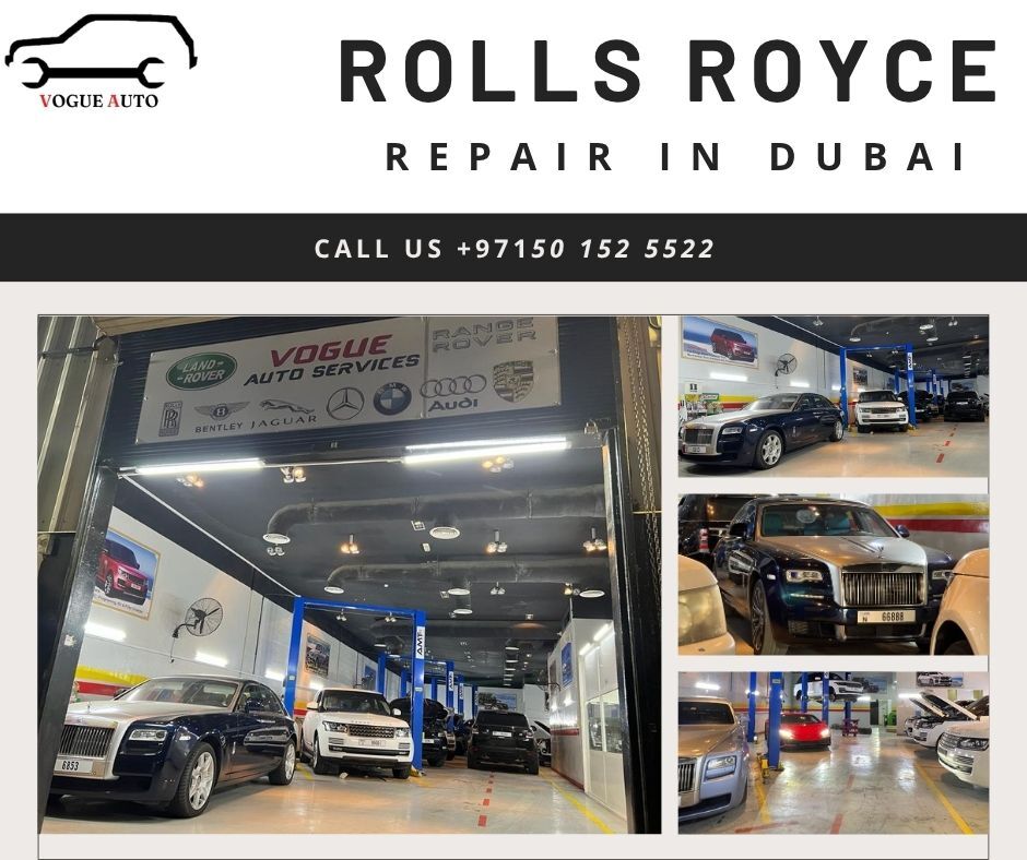 Dubai, Automotive, Expert Rolls Royce Repair In Dubai At Vogue Auto Services