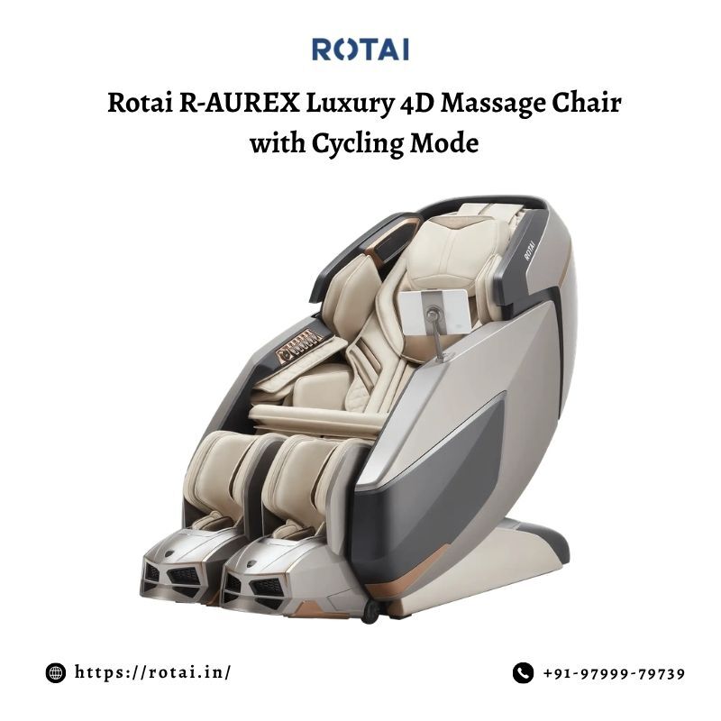 Jaipur, Machinery, INR 799999,  Rotai R-AUREX Luxury 4D Massage Chair With Cycling Mode