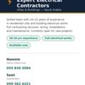 Expert Electrical Contractors For Villas & Buildings