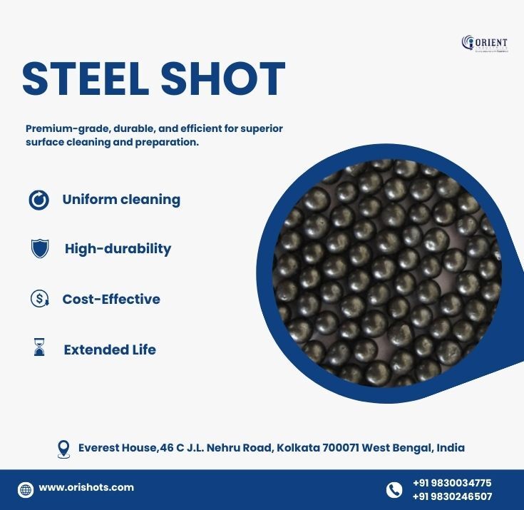 Mumbai, Businesses For Sale, Durable Steel Shot Blasting For Strong Surface Preparation | Orient Industries