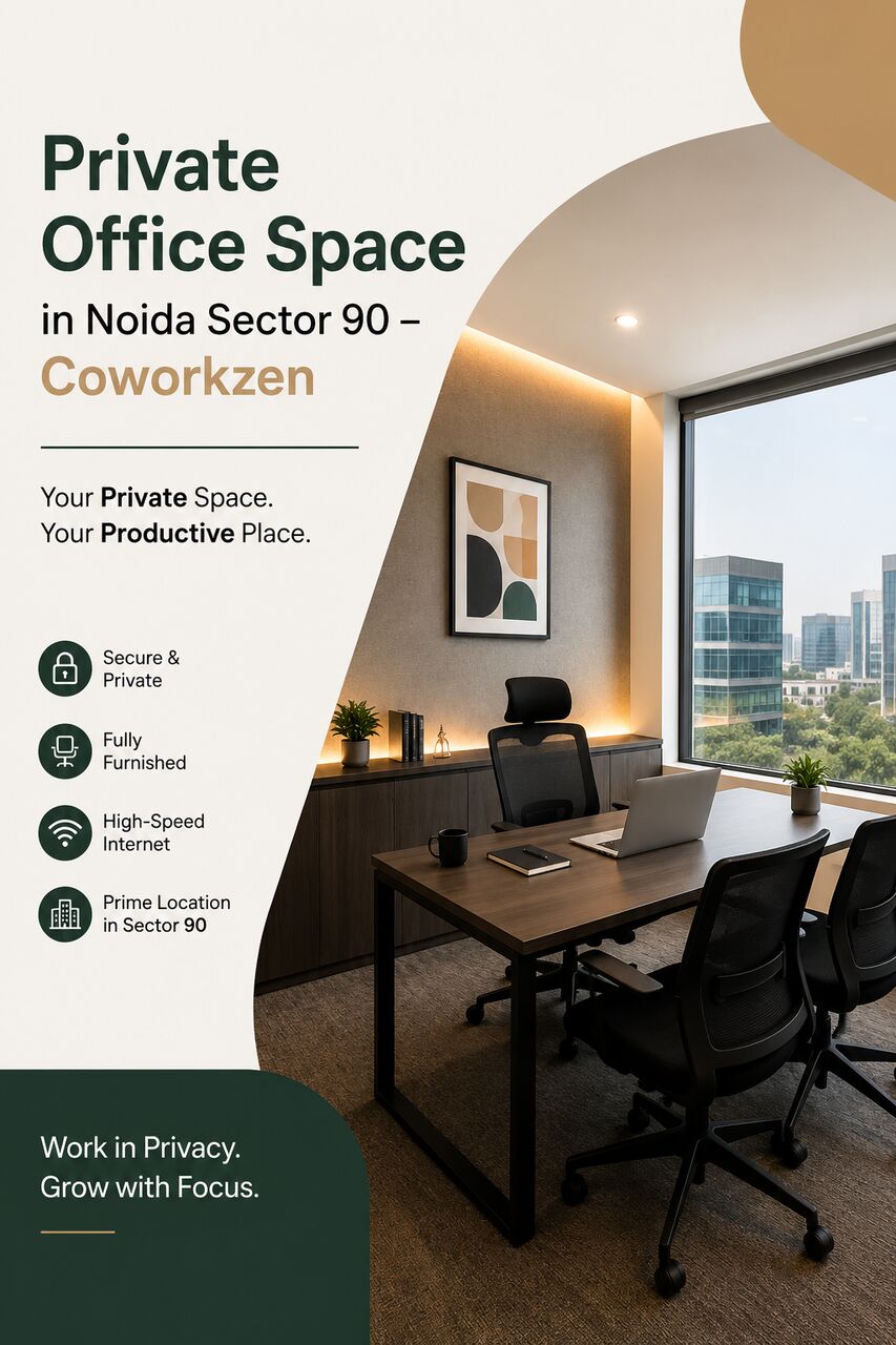 Noida, General, Private Office Space In Noida Sector 62 &ndash; Coworkzen