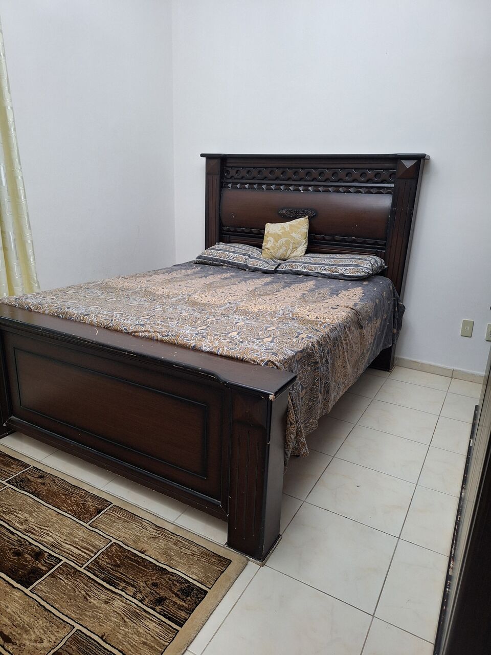Khobar, Furniture, SAR 2200,  Coffee Color Bedroom Set & Air Conditioners Available
