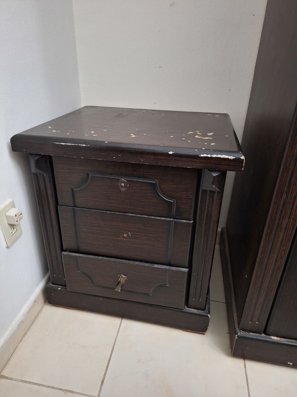 Khobar, Furniture, SAR 2200,  Coffee Color Bedroom Set & Air Conditioners Available