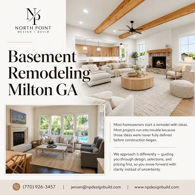 New York, Interior Design, Basement Remodeling Milton GA