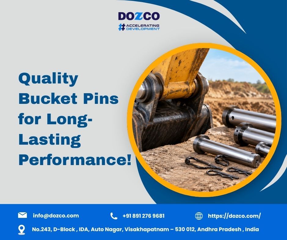 Visakhapatnam, Construction, Why Quality Matters In Excavator Bucket Pins
