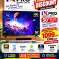 SAR 1099,  MX PRO 50" 4K Ultra HD Smart LED TV &ndash; Brand New