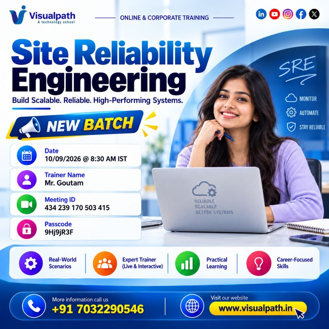 Hyderabad, Education, Site Reliability Engineering Training | SRE Training Online