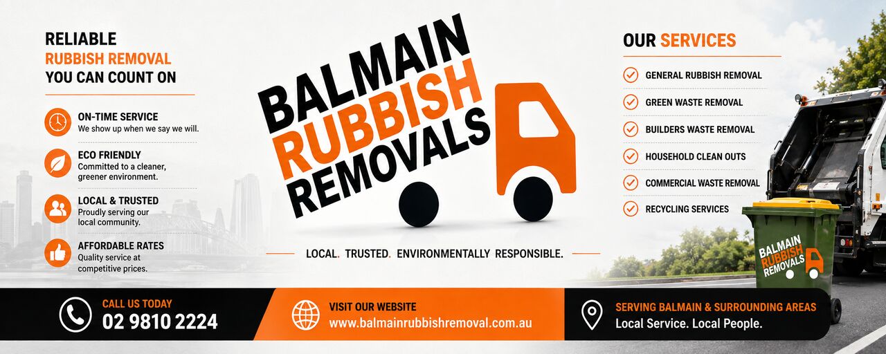Sydney, Cleaning, Balmain Rubbish Removal | Fast & Affordable Rubbish Removal Sydney