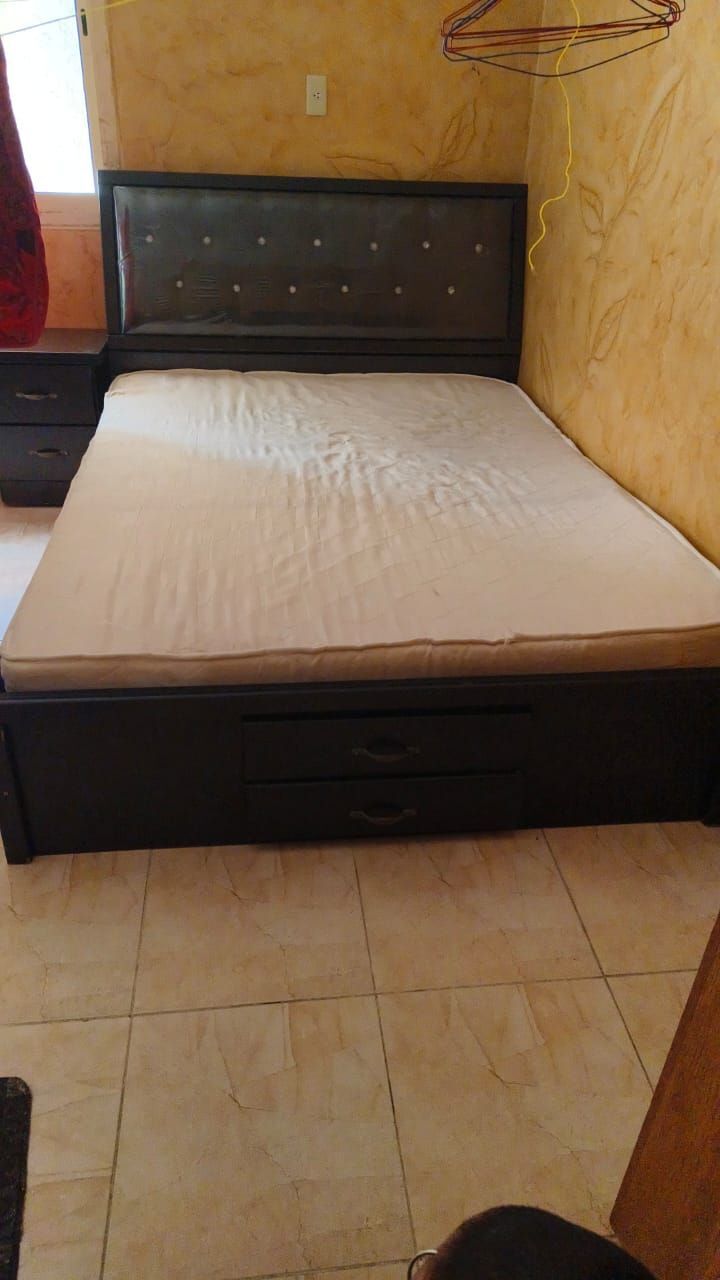 Riyadh, Furniture, SAR 300,  Bed Set Sale Good Condition Al Jisha  Hufuf