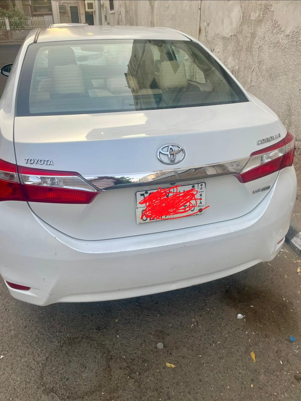 Jeddah, Vehicles, Cars & Trucks , SAR 36000,  Toyota Corolla,  2015,  Automatic,  174000 KM,   White,  Model, 174000km