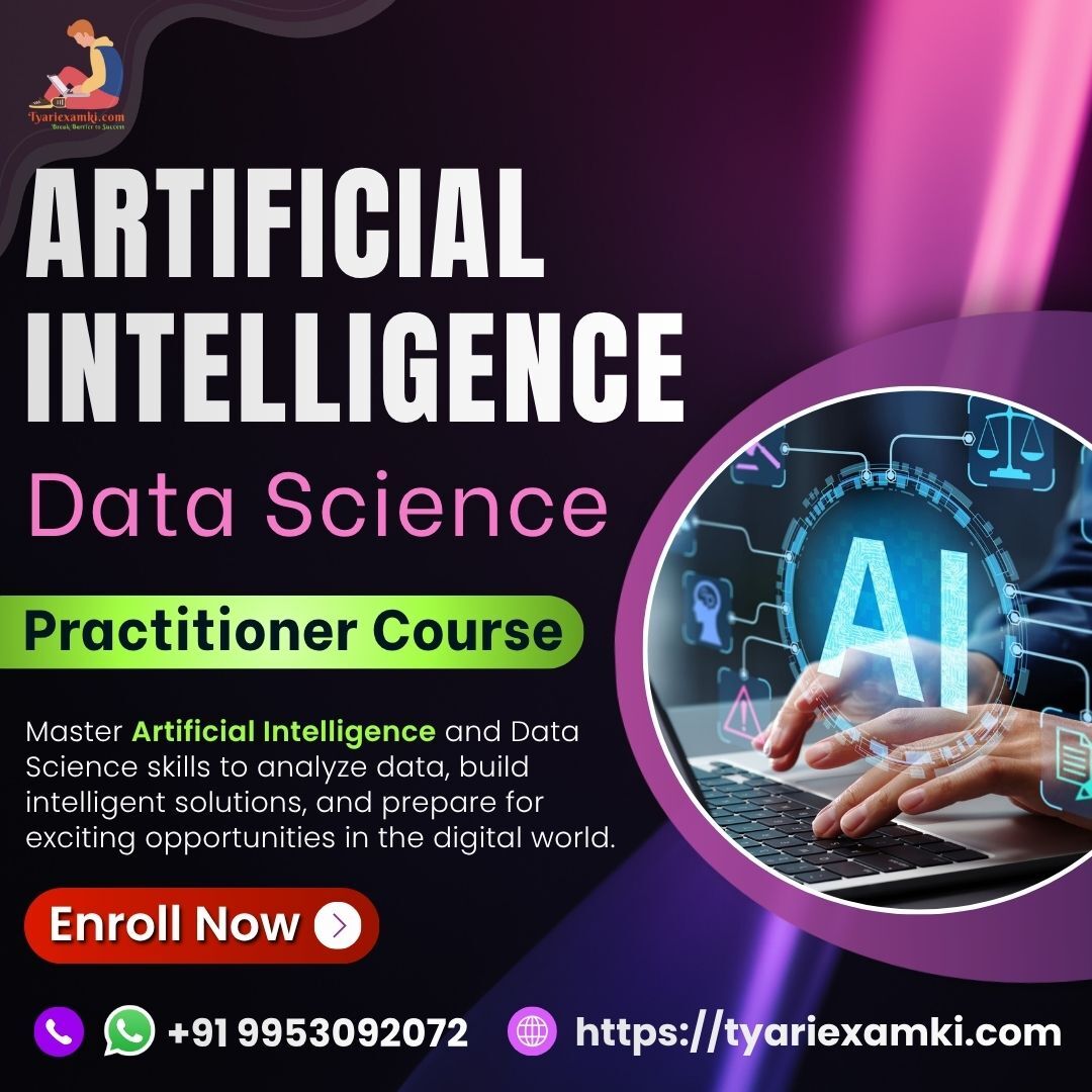 New Delhi, Lessons Offered, Artificial Intelligence & Data Science Practitioner Course
