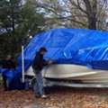 Mobile Boat Shrink Wrapping