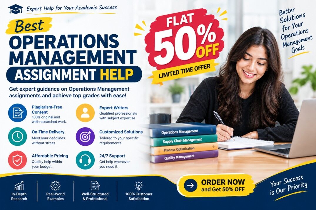 Sydney, Education, Best Operations Management Assignment Help For Better Academic Results