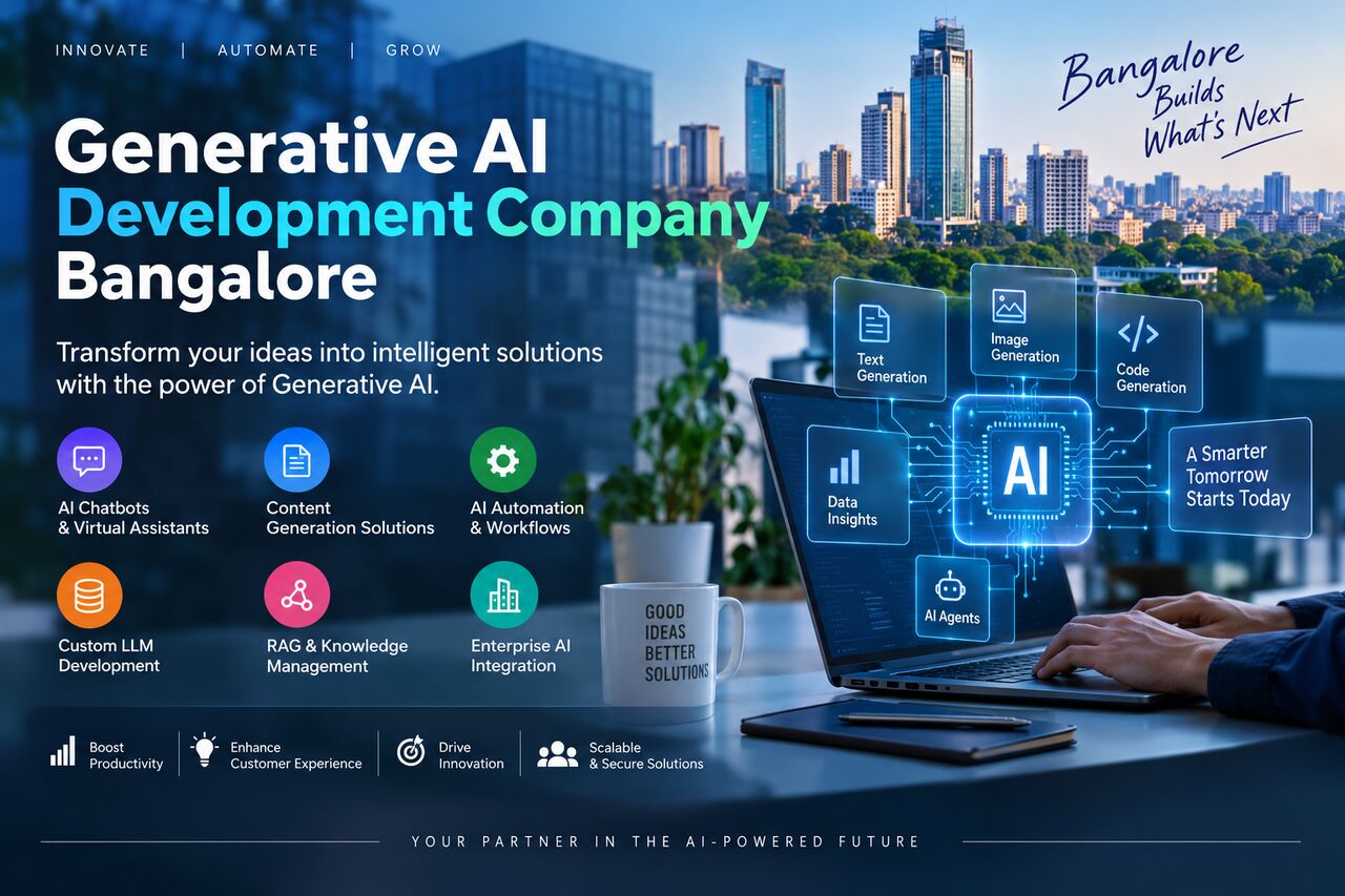 Bangalore, Technical, Generative AI Development Company Bangalore