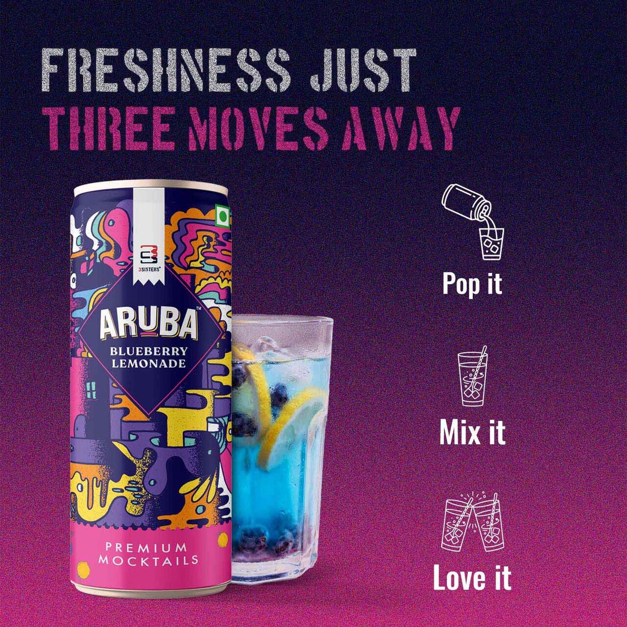 Navi Mumbai, Businesses For Sale, Mocktail Blueberry Lemonade &ndash; Fruity Refreshment For Every Occasion