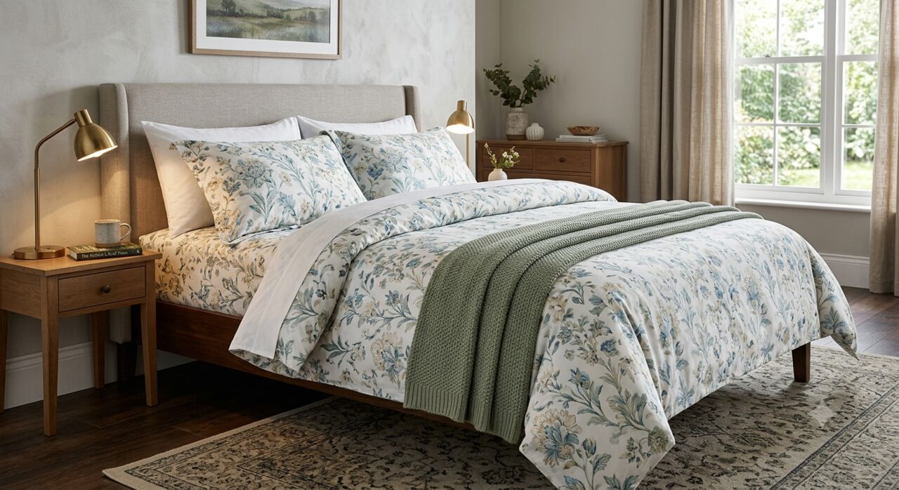 Mumbai, Household Items, INR 1499,  Super King Size Cotton Bedsheet 108x108 Inch &ndash; Handloom Weave