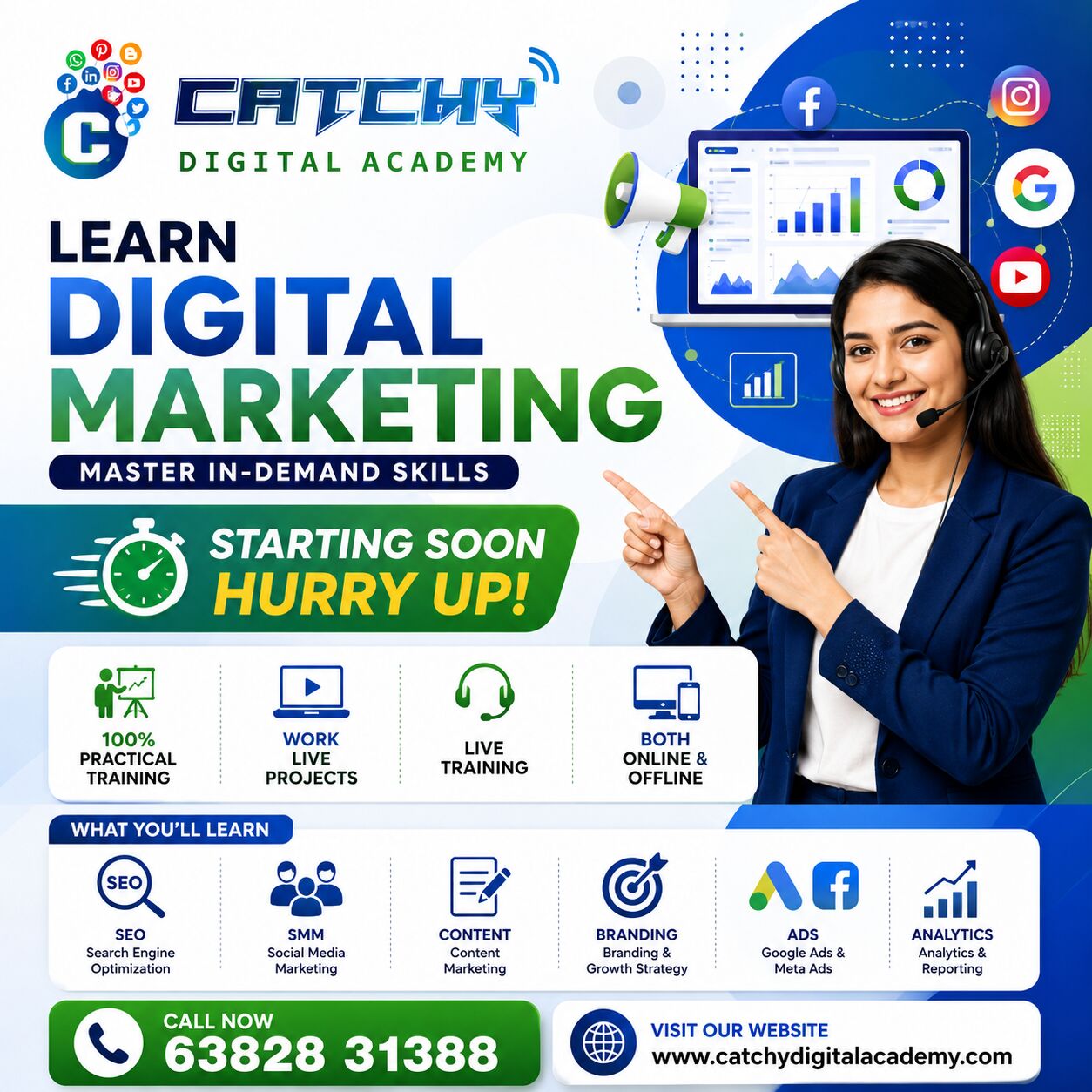 Coimbatore, Education, Best Digital Marketing Institute In Coimbatore- Catchy Digital Marketing