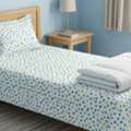 INR 1499,  Single Bed Cotton Bedsheet 90x60 Inch &ndash; With 1 Pillow Cover