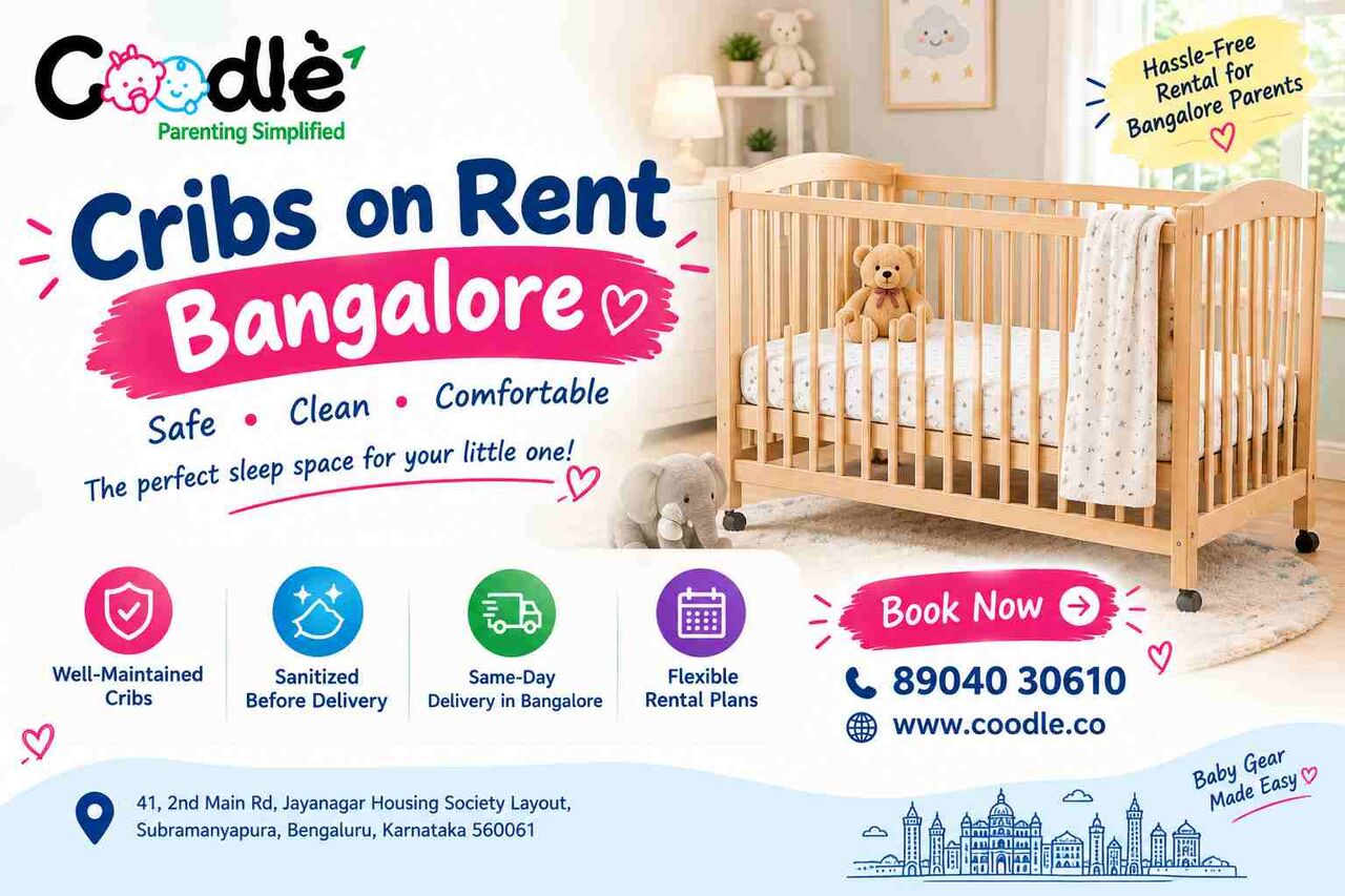 Bangalore, Baby & Kid Stuff, INR 1500,  Cribs On Rent Bangalore