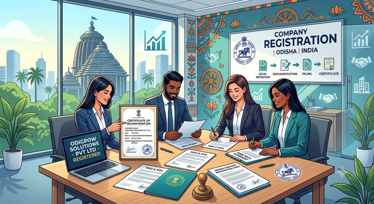 Odisha, Business, Steps To Establish A Registered Business In Odisha