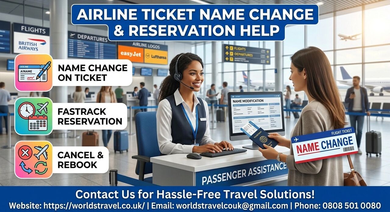 London, Travel, Airline Ticket Name Change &ndash; How Can I Change The Name On My Airline Ticket?