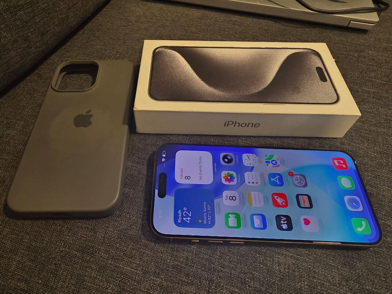 Al Sulaymaniyyah, Mobile Phones, SAR 2600,  Apple IPhone 15 Pro Max 256GB Natural Titanium