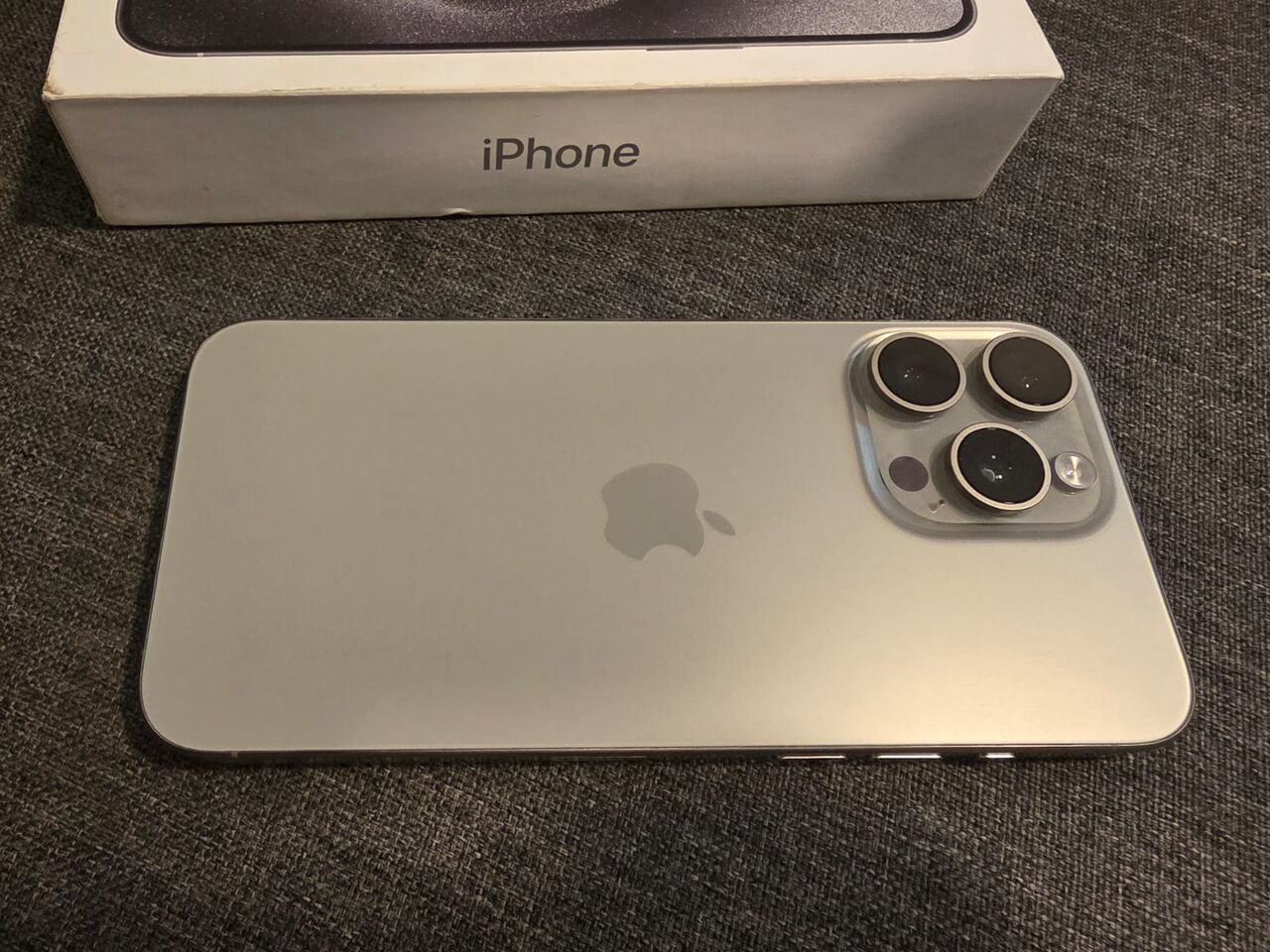 Al Sulaymaniyyah, Mobile Phones, SAR 2600,  Apple IPhone 15 Pro Max 256GB Natural Titanium