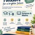 📚 Online & Offline Tuition Classes | Classes 1–8 | Science & Maths