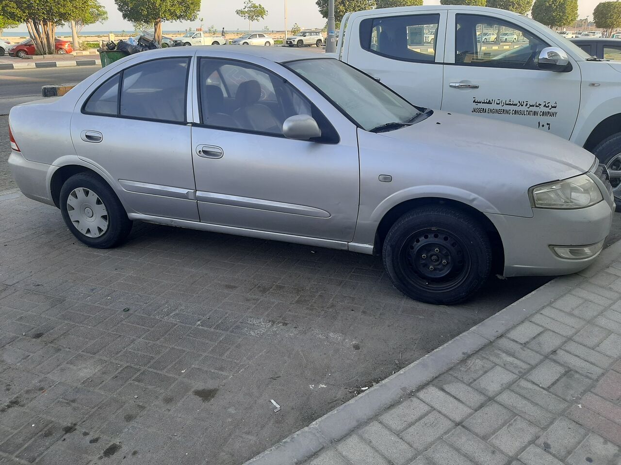 Jubail, Vehicles, Cars & Trucks , SAR 15500,  Nissan Sunny,  2011,  Automatic,  220000 KM,  ,silver Color,made In Korea