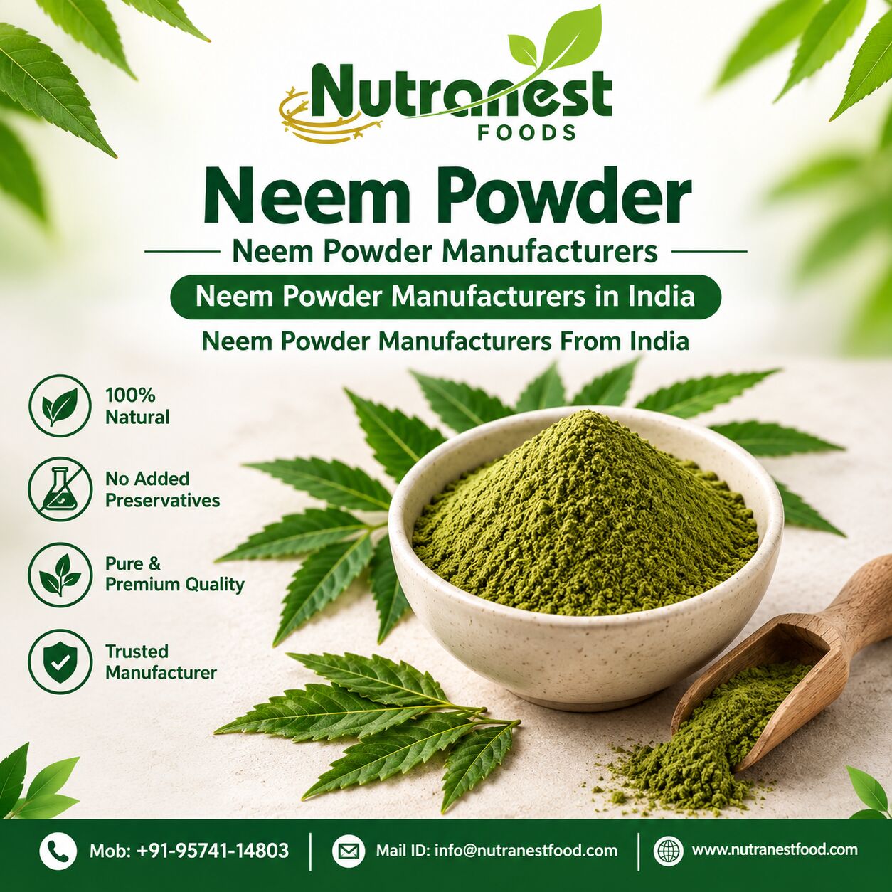 Mumbai, Business, Neem Powder Manufacturers In India