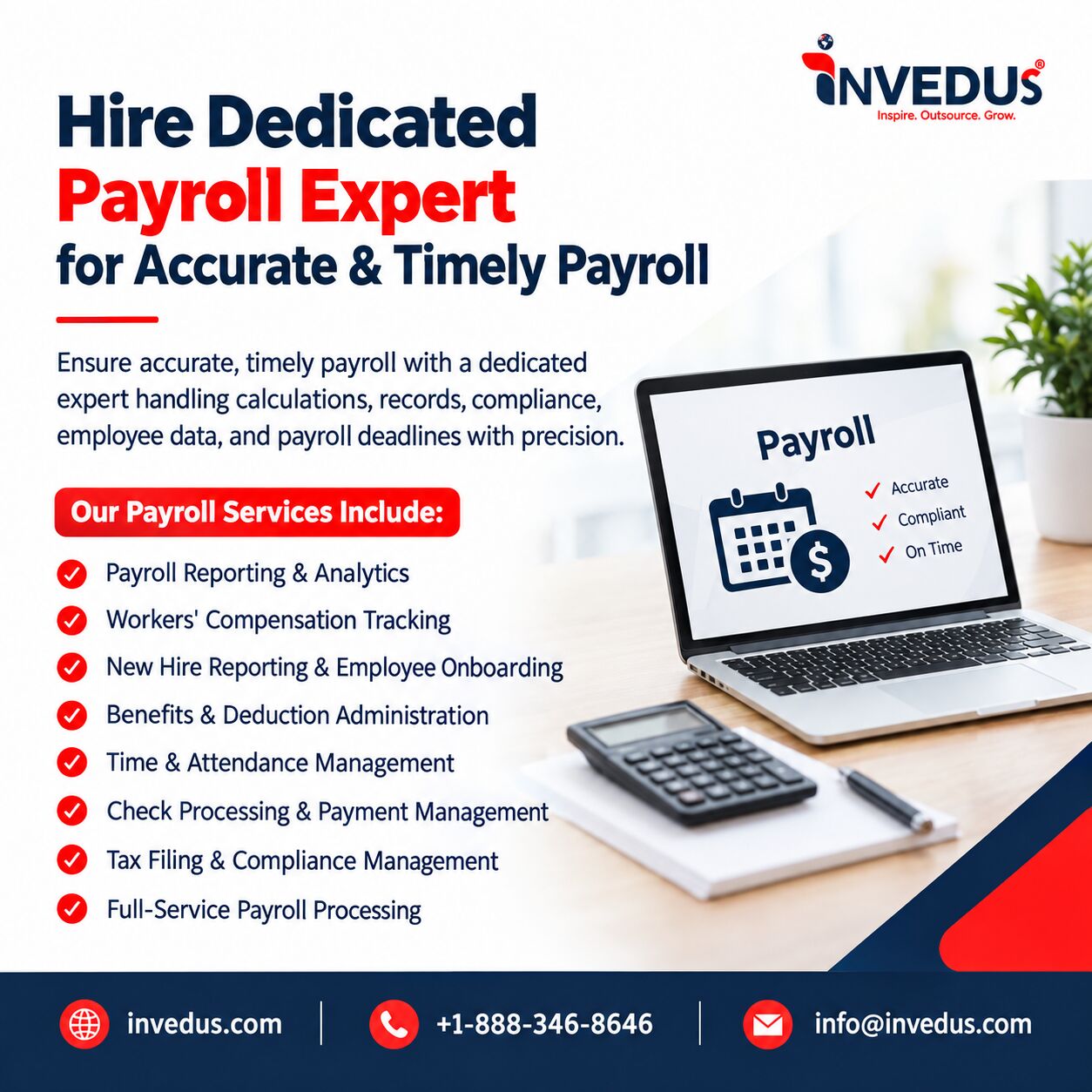 New York, Accounting, Hire Dedicated Payroll Expert For Hassle-Free Payroll Management