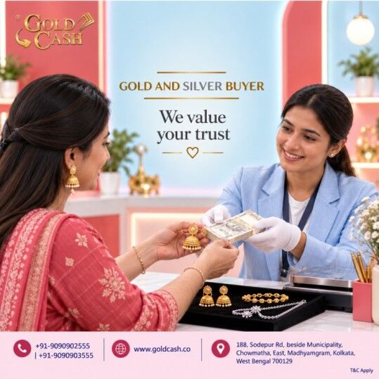 Kolkata, Items Wanted, Gold Buyer Kolkata-Gold Cash Limited