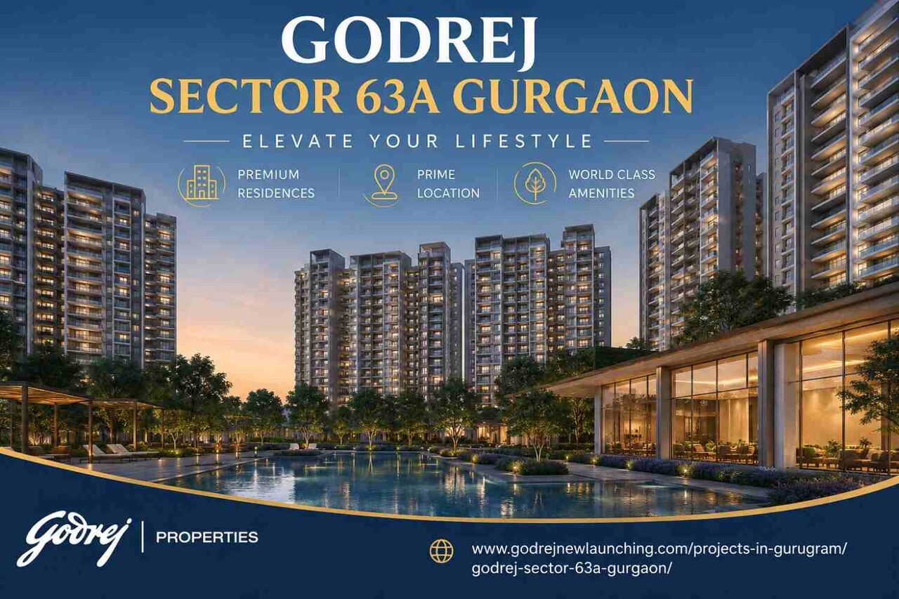 Gurgaon, Real Estate For Sale, Godrej Sector 63A Gurgaon &ndash; Premium Residential Homes