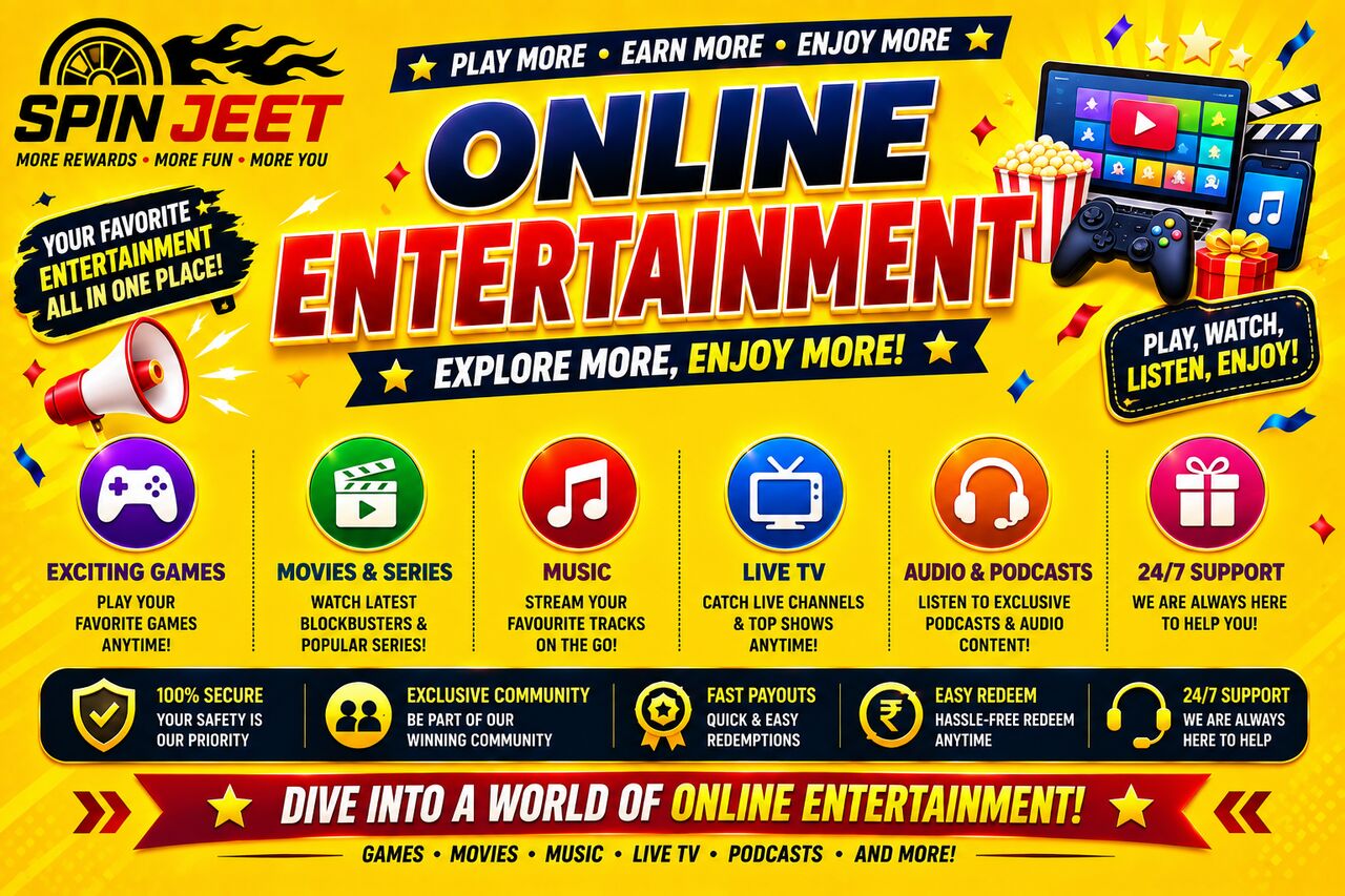 Mumbai, Sports, Spinjeet Online Entertainment &ndash; Discover A Smooth Digital Experience