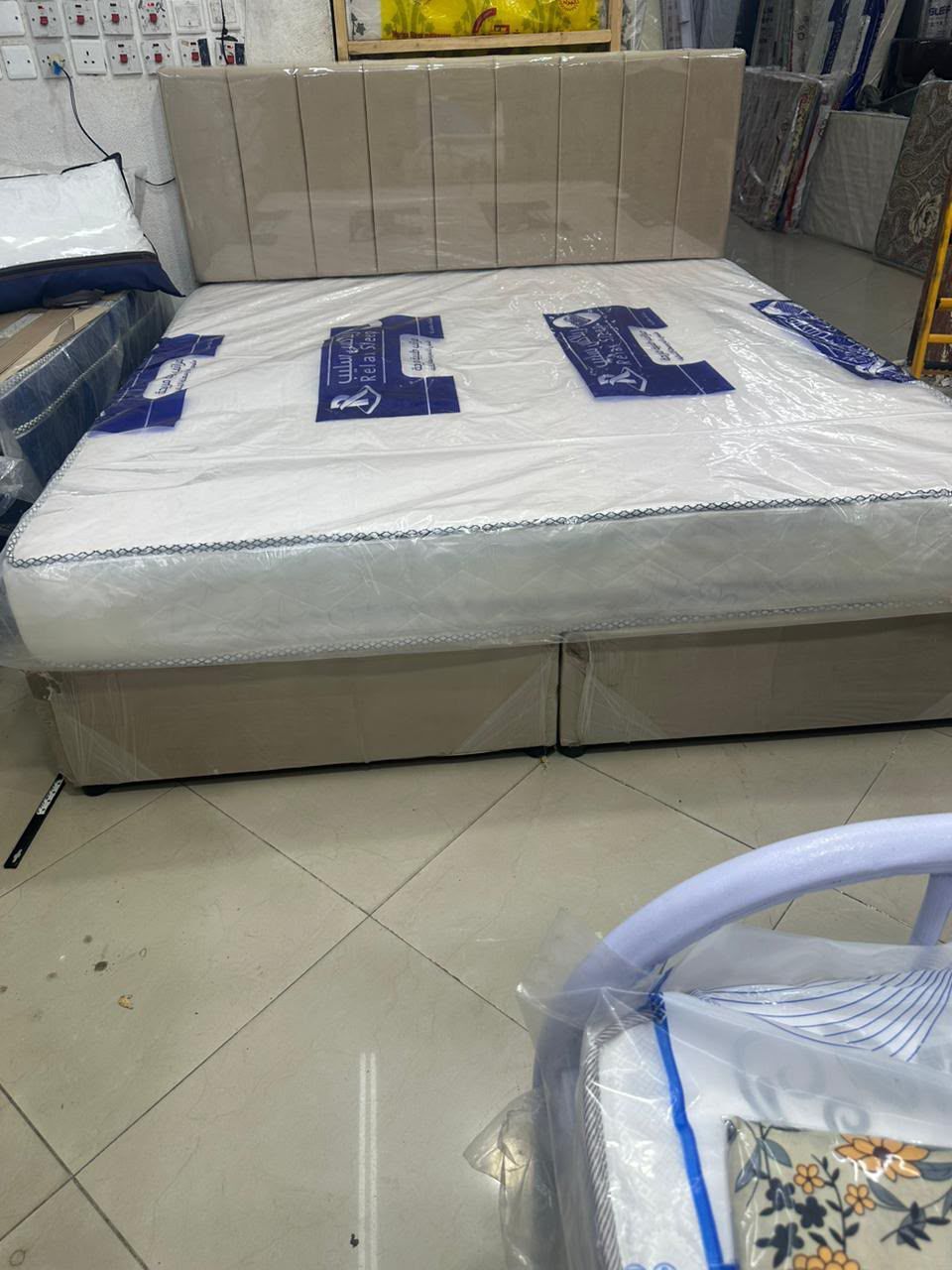 Jeddah, Furniture, SAR 1,  Wooden Beds And Mattress Low Price With High Quality