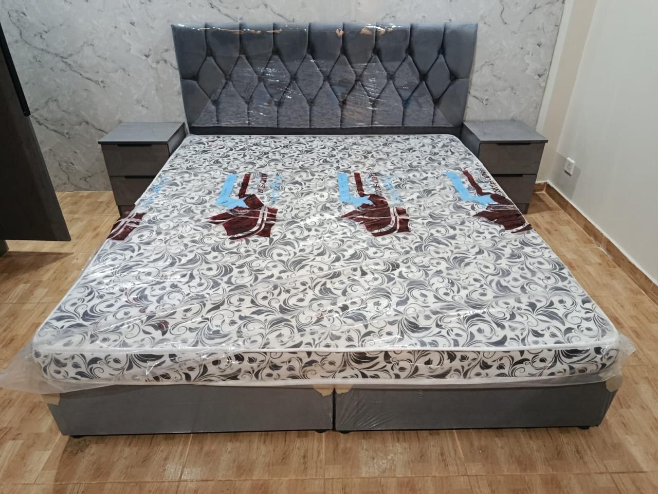 Jeddah, Furniture, SAR 1,  Wooden Beds And Mattress Low Price With High Quality