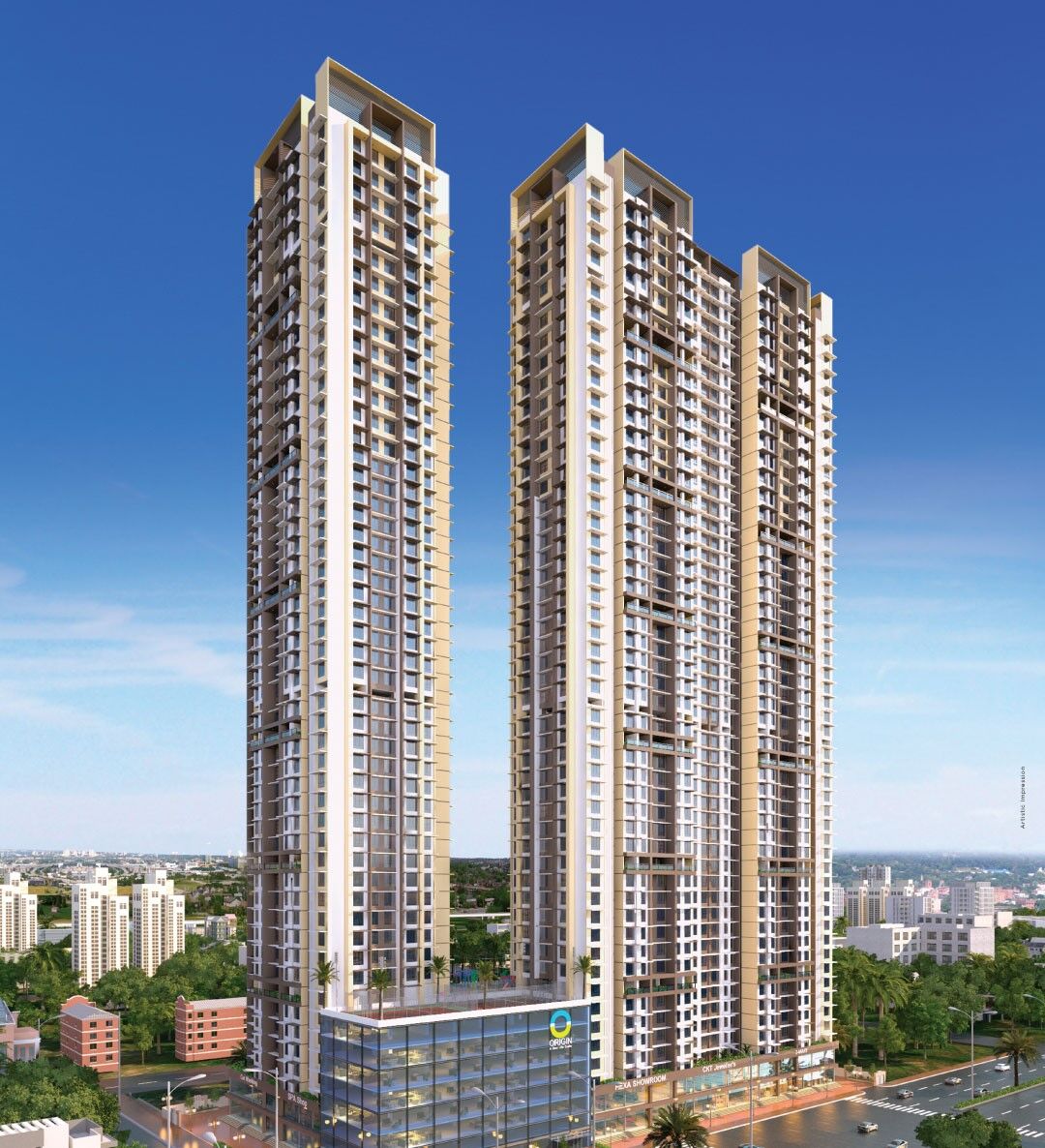 Mumbai, Apartments, Flats, Houses & Villas, 2 BR,  685 Sq. Feet,  Coastal Connect - 1 And 2 BHK Flats For Sale In Kandivali