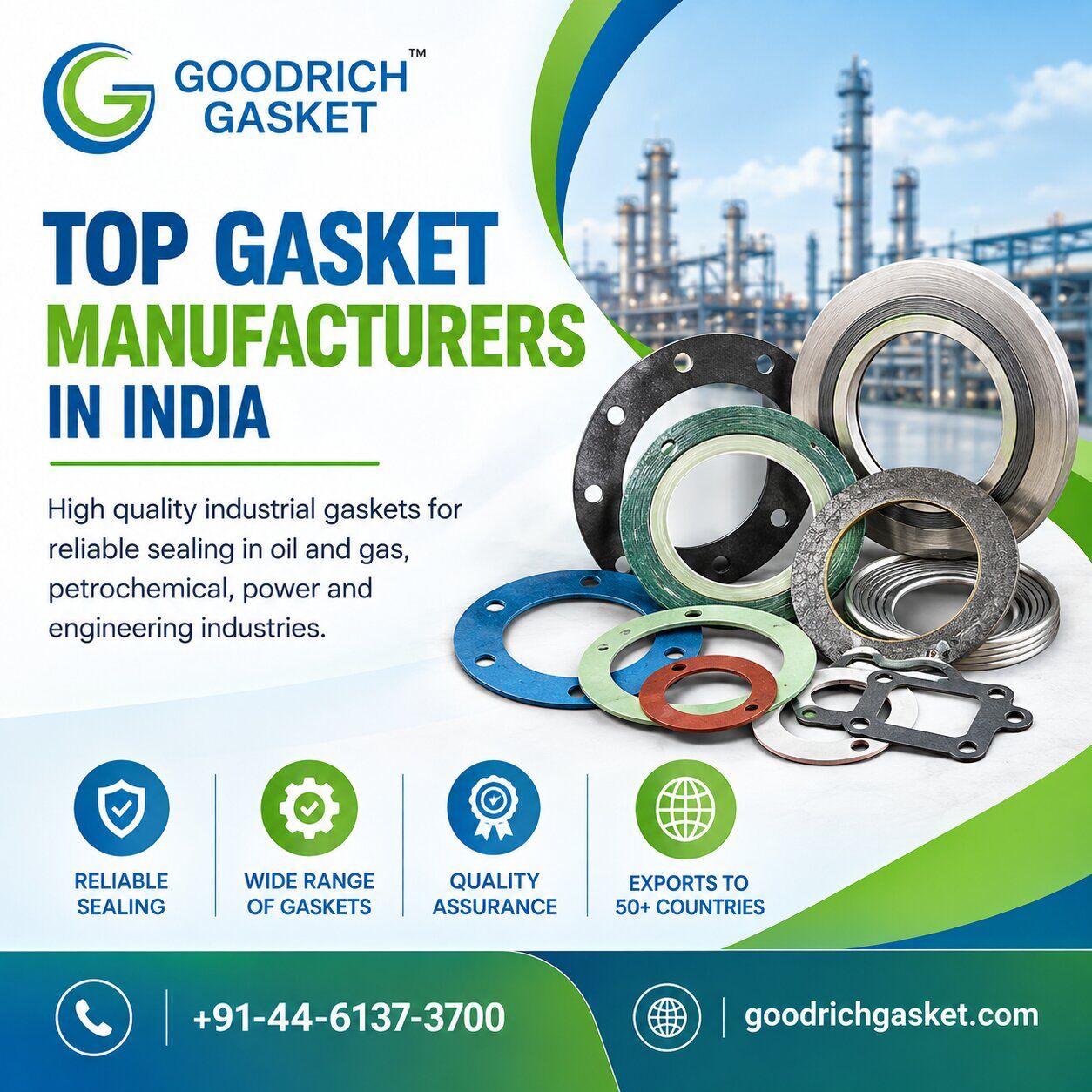 Chennai, Industrial Machinery, INR 500,  Top Gasket Manufacturers In India
