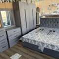 SAR 1,  Complete Set Wooden Beds+Matress+wardrobes+dressing Tables