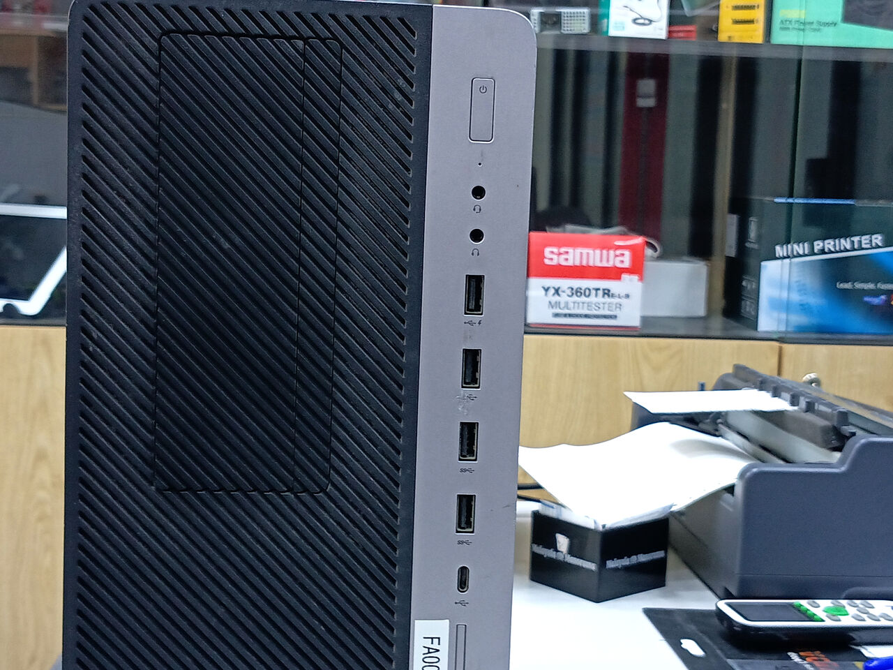 Riffa, Computers, BHD 78,  HP EilteDesk 800 G3 Tower I7- 7th 3.60Ghz DDR4 8GB RAM 256GB SSD 78 BD Only