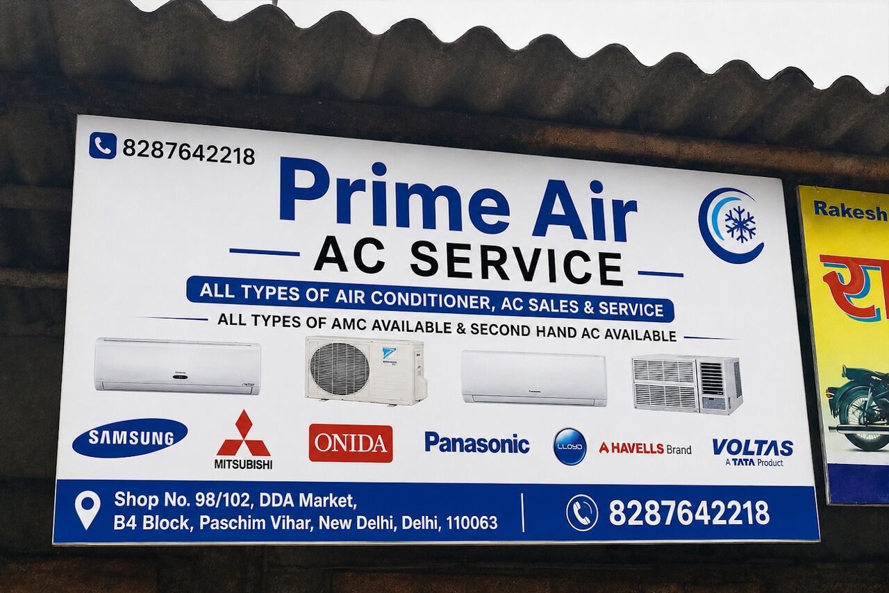 New Delhi, Air Conditioning, Prime Air AC Service