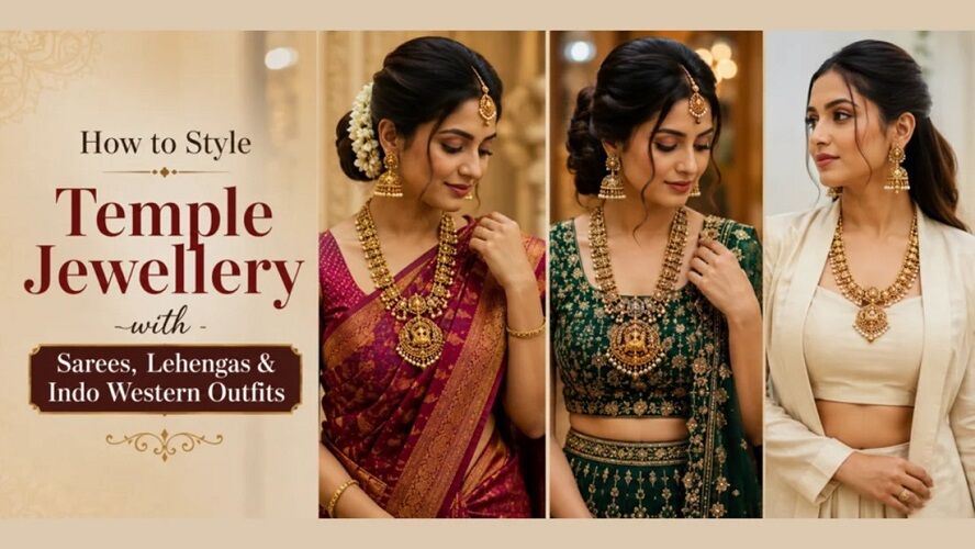 Mumbai, Jewelry, How To Style Temple Jewellery With Sarees, Lehengas & Indo-Western Outfits