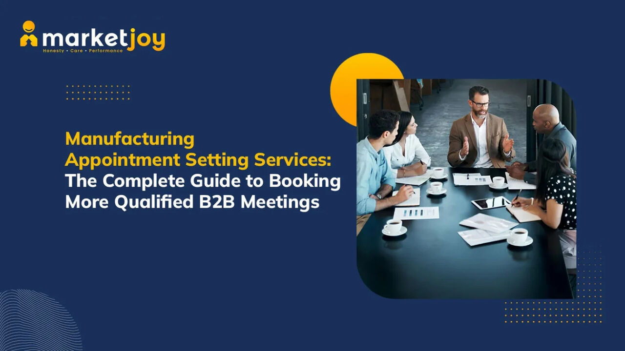 New York, Business, Manufacturing Appointment Setting Services For Better Lead Conversion
