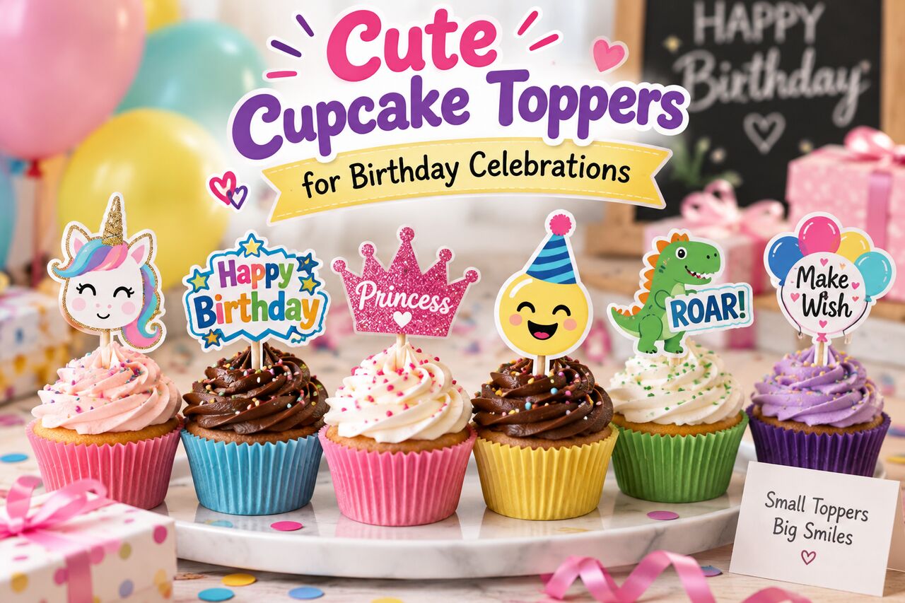 Sydney, Business, Cute Cupcake Toppers For Birthday Celebrations