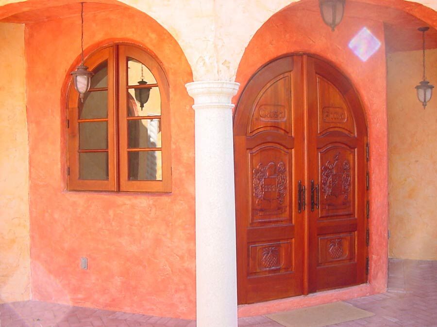 Miami, Business, Solid Teak Exterior Doors