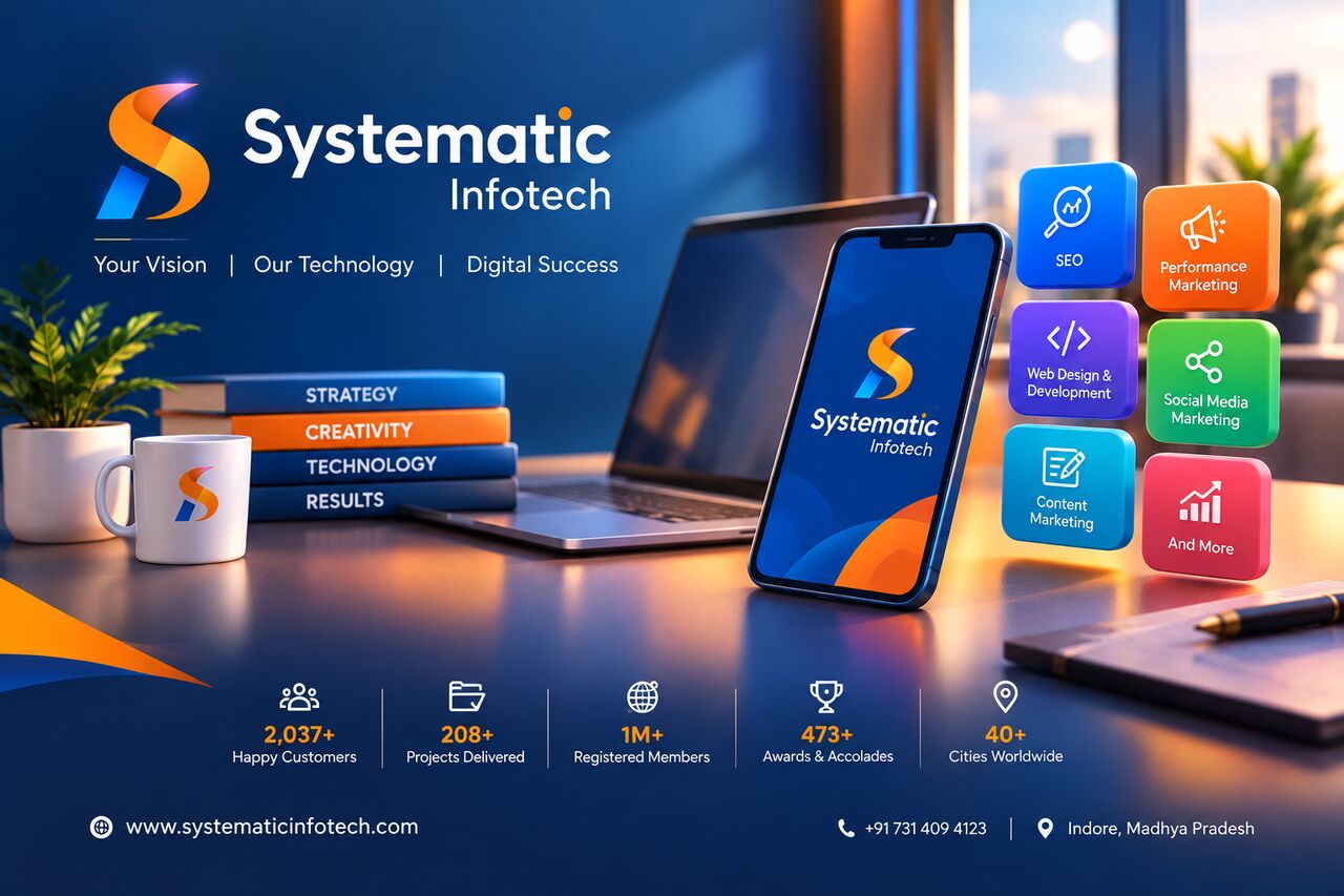 Indore, Marketing, Mobile App Development Company In Indore | Systematic