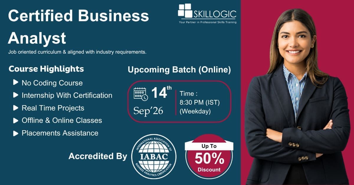 Hyderabad, Education, Skillogic Business Analyst Courses In Hyderabad  With Internships