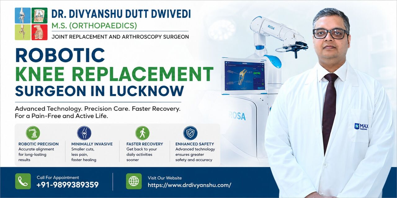Lucknow, Medical, Robotic Knee Replacement Surgeon In Lucknow &ndash; How Robotic Surgery Works