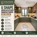 INR 10000,  Customized U-Shaped Kitchens For Delhi Homes